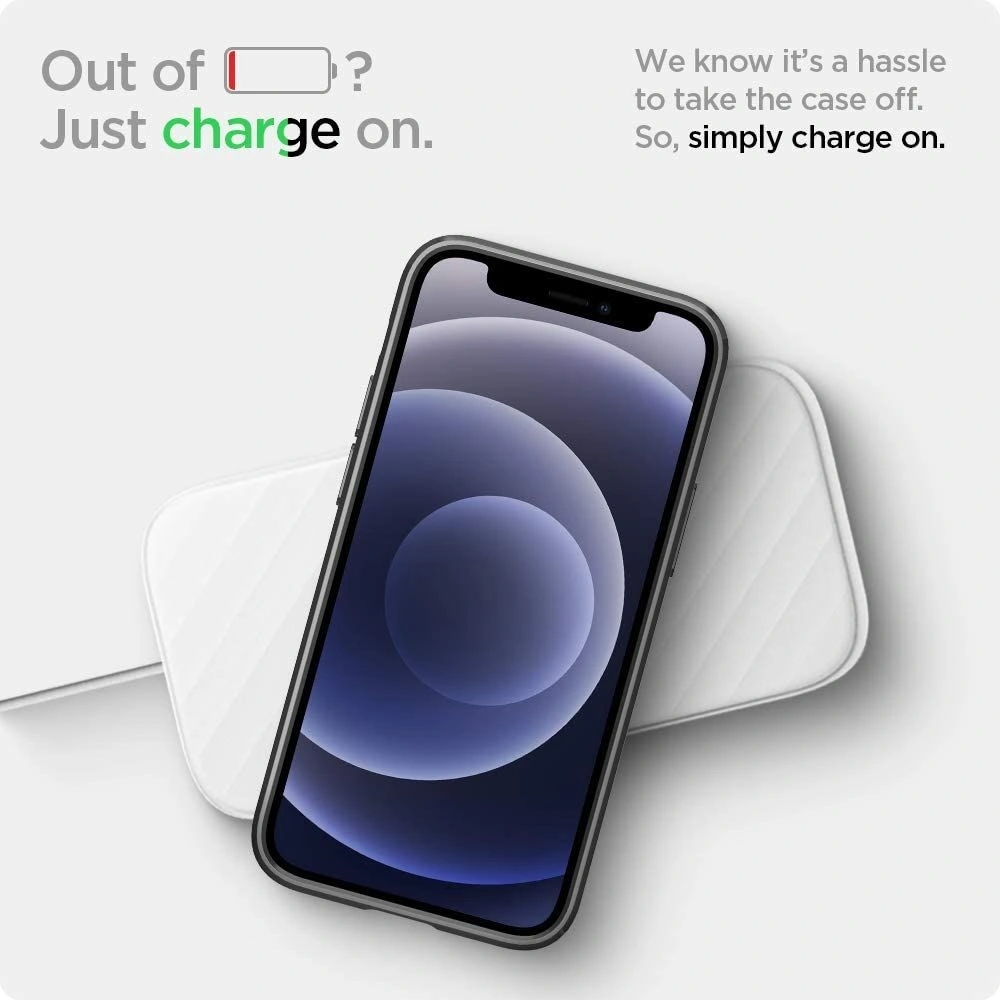 Etui Spigen Optik Crystal Apple iPhone 12 mini Chrome Grey