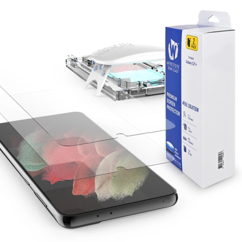 Kup Tvrzené sklo s UV lepidlem Whitestone Dome Glass Samsung Galaxy S21+ Plus [2 PACK] - WSD046 - {ean13} - Sklep Home Screen