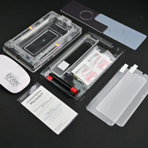 Whitestone Dome Samsung Gehärtetes Glas mit UV-Kleber Glas Galaxy S21+ Plus [2 PACK]