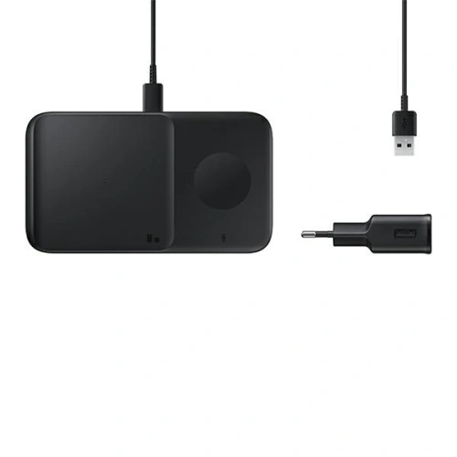 Kup Încărcător wireless Samsung Duo EP-P4300TB negru/black - SMG400BLK - {ean13} - Sklep Home Screen
