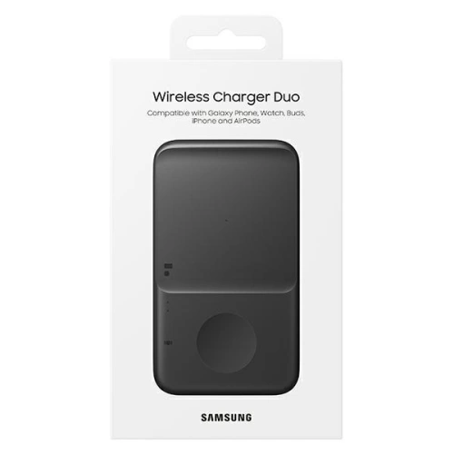 Kup Indukční nabíječka Samsung Duo EP-P4300TB černá/black - SMG400BLK - {ean13} - Sklep Home Screen