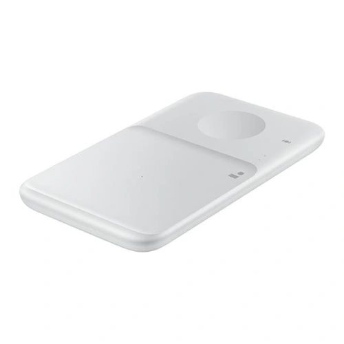 Kup Încărcătorul wireless Samsung Duo EP-P4300TW alb/white - SMG401WHT - {ean13} - Sklep Home Screen