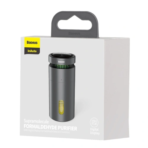 Buy Baseus car air purifier, with formaldehyde indicator (black) - BSU2049BLK - {ean13} - Home Screen Store Europe