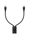 Buy Baseus Flash Series 2-in-1 Cable Type-c to 2x Type-C, 100W, 1.5m Black - BSU2050BLK - {ean13} - Home Screen Store Europe