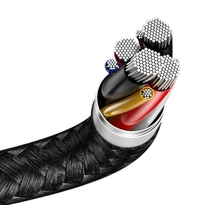 Buy Baseus Flash Series 2-in-1 Cable Type-c to 2x Type-C, 100W, 1.5m Black - BSU2050BLK - {ean13} - Home Screen Store Europe