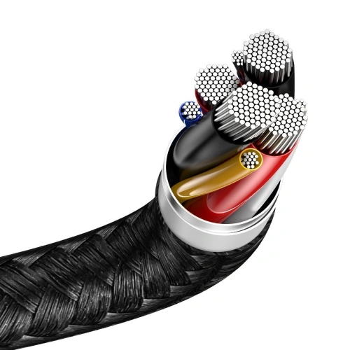 Buy Baseus Flash Series 2-in-1 Cable Type-c to 2x Type-C, 100W, 1.5m Black - BSU2050BLK - {ean13} - Home Screen Store Europe