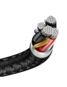 Buy Baseus Flash Series 2-in-1 Cable Type-c to 2x Type-C, 100W, 1.5m Black - BSU2050BLK - {ean13} - Home Screen Store Europe