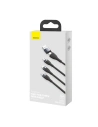 Kup Baseus 1.2m USB 3-in-1 Kabel Flash Series, USB / USB-C zu USB-C + micro USB + Lightning, 100W, (schwarz) - BSU2051BLK - {ean13} - Sklep Home Screen