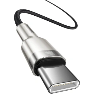 Kup USB-C - USB-C kábel Baseus Cafule, 100W, 1m (fekete) - BSU2052BLK - {ean13} - Sklep Home Screen