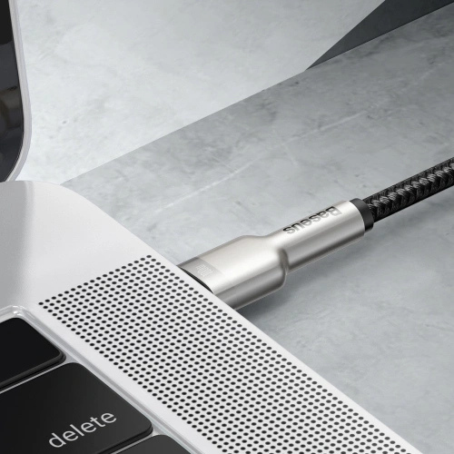 Kup USB-C - USB-C kábel Baseus Cafule, 100W, 1m (fekete) - BSU2052BLK - {ean13} - Sklep Home Screen
