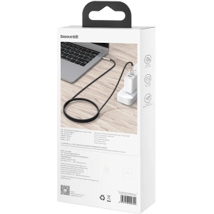 Kup USB-C - USB-C kábel Baseus Cafule, 100W, 1m (fekete) - BSU2052BLK - {ean13} - Sklep Home Screen