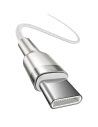 Kup Kabel USB-C do USB-C Baseus Cafule, 100W, 1m (bílý) - BSU2053WHT - {ean13} - Sklep Home Screen
