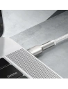 Kup Kabel USB-C do USB-C Baseus Cafule, 100W, 1m (bílý) - BSU2053WHT - {ean13} - Sklep Home Screen