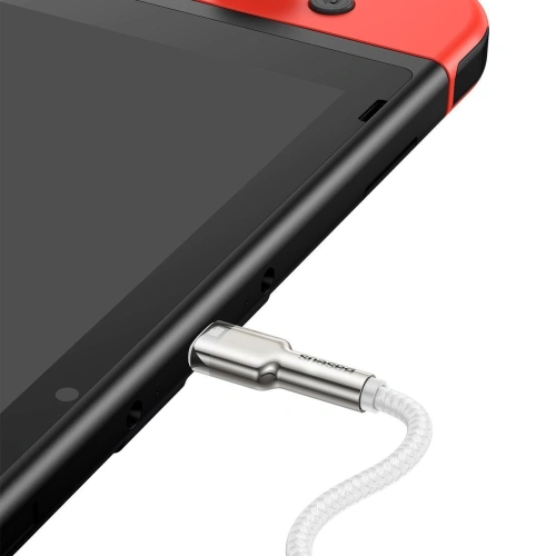 Kup Kabel USB-C do USB-C Baseus Cafule, 100W, 1m (biały) - BSU2053WHT - {ean13} - Sklep Home Screen