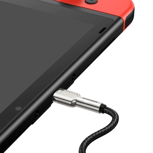 Kup USB-C to USB-C kábel Baseus Cafule, 100W, 2m (fekete) - BSU2054BLK - {ean13} - Sklep Home Screen