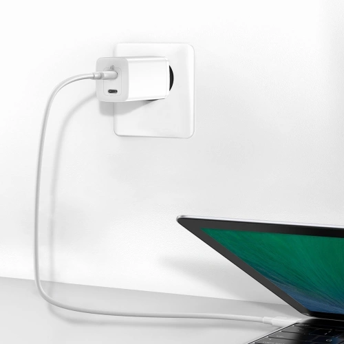 Kup Hálózati töltő Baseus GaN Lite, 2x USB-C, 65W, EU (fehér) - BSU2059WHT - {ean13} - Sklep Home Screen