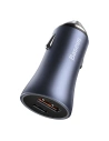 Buy Baseus Golden Contactor Pro car charger, USB + USB-C, QC4.0+, PD, SCP, 40W (gray) - BSU2060GRY - {ean13} - Home Screen Store Europe