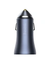 Buy Baseus Golden Contactor Pro car charger, USB + USB-C, QC4.0+, PD, SCP, 40W (gray) - BSU2060GRY - {ean13} - Home Screen Store Europe