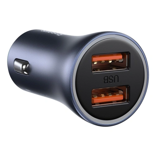 Kup Automobilní nabíječka Baseus Golden Contactor Pro, 2x USB, QC, SCP, 40W (šedá) - BSU2061GRY - {ean13} - Sklep Home Screen