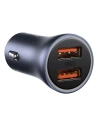 Kup Automobilní nabíječka Baseus Golden Contactor Pro, 2x USB, QC, SCP, 40W (šedá) - BSU2061GRY - {ean13} - Sklep Home Screen