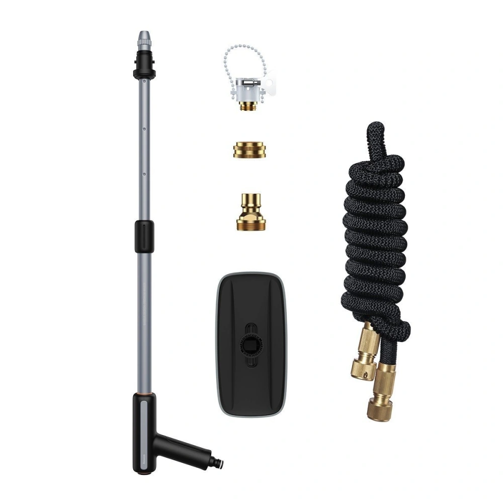 Wąż z dyszą ciśnieniową Baseus Clean Guard, 15m ze strumieniem wody