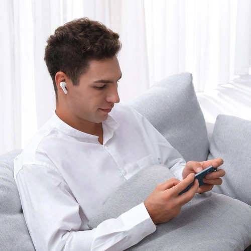Buy Baseus S1 earphones TWS with ANC, Bluetooth 5.1 (white) - BSU2066WHT - {ean13} - Home Screen Store Europe