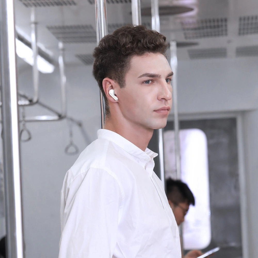 Słuchawki TWS Baseus S1 z funkcją ANC, Bluetooth 5.1 (białe)