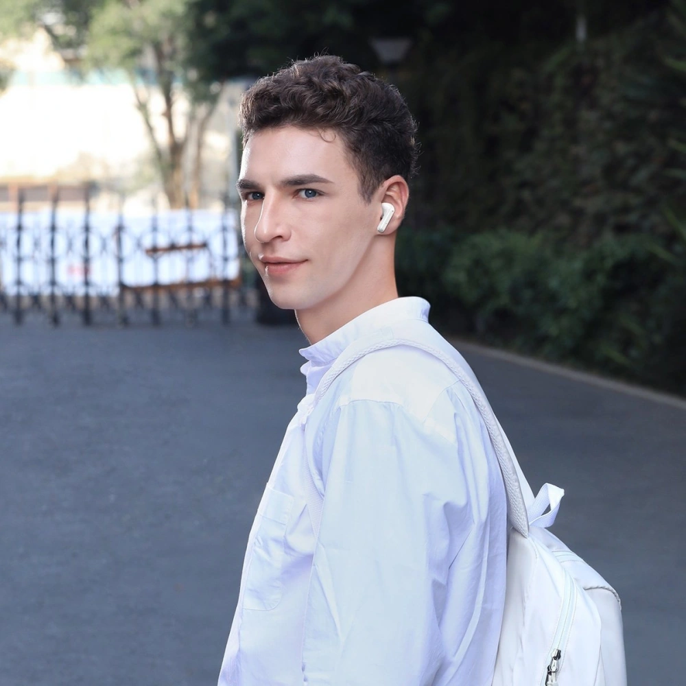 Słuchawki TWS Baseus S1 z funkcją ANC, Bluetooth 5.1 (białe)