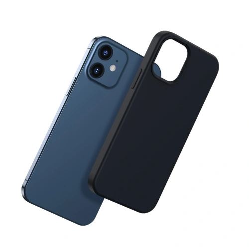 Kup Baseus Apple Magnetische Hülle Liquid Silica iPhone 12 Pro Max (schwarz) - BSU2069BLK - {ean13} - Sklep Home Screen