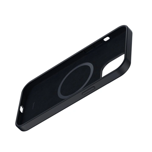 Kup Baseus Apple Magnetische Hülle Liquid Silica iPhone 12 Pro Max (schwarz) - BSU2069BLK - {ean13} - Sklep Home Screen