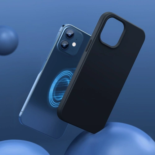Kup Baseus Apple Magnetische Hülle Liquid Silica iPhone 12 Pro Max (schwarz) - BSU2069BLK - {ean13} - Sklep Home Screen