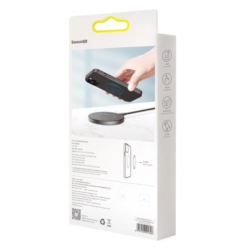 Kup Baseus Apple Magnetische Hülle Liquid Silica iPhone 12 Pro Max (schwarz) - BSU2069BLK - {ean13} - Sklep Home Screen