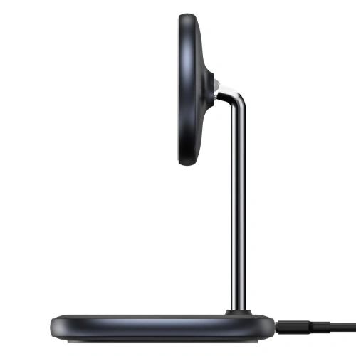 Buy Baseus Swan MagSafe Magnetic Stand with Wireless Charger for iPhone 12 (Black) - BSU2070BLK - {ean13} - Home Screen Store Europe