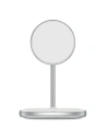 Baseus Apple Magnetischer Ständer Swan MagSafe mit induktivem Ladegerät für iPhone 12 (weiß)