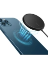 Buy Baseus Simple Mini magnetic induction wireless charger, MagSafe, 15W (black) - BSU2072BLK - {ean13} - Home Screen Store Europe