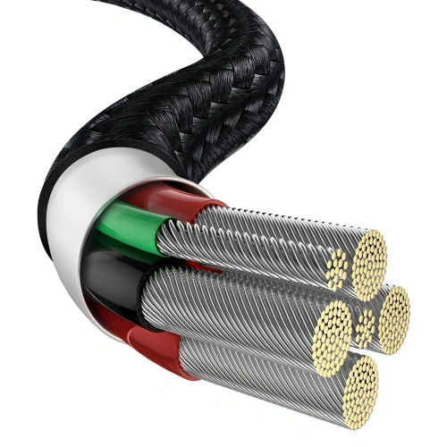 Kup Cablu USB la USB-C Baseus în formă de picătură de apă, LED, 66W, 6A, 2m (negru) - BSU2074BLK - {ean13} - Sklep Home Screen