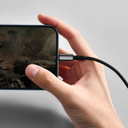 Kup Kabel USB do Lightning Baseus Tungsten Gold, 2.4A, 2m (czarny) - BSU2076BLK - {ean13} - Sklep Home Screen