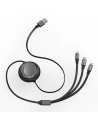 Kup Baseus USB 3-in-1-Kabel Bright Mirror, micro USB / Lightning / USB-C, flach, 3,5A, 1,2m (schwarz) - BSU2077BLK - {ean13} - Sklep Home Screen