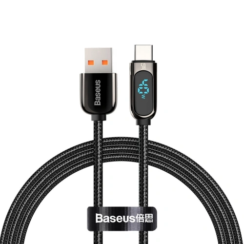 Kup Kabel USB do USB-C Baseus Display, 5A, 40W, 1m (černý) - BSU2078BLK - {ean13} - Sklep Home Screen