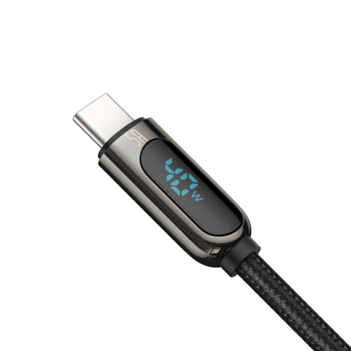 Kup Kabel USB do USB-C Baseus Display, 5A, 40W, 1m (černý) - BSU2078BLK - {ean13} - Sklep Home Screen