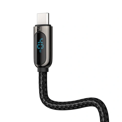 Kup Kabel USB do USB-C Baseus Display, 5A, 40W, 1m (černý) - BSU2078BLK - {ean13} - Sklep Home Screen