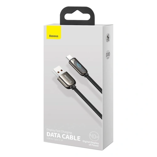 Kup Baseus USB zu USB-C Kabel Display, 5A, 40W, 1m (schwarz) - BSU2078BLK - {ean13} - Sklep Home Screen