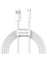 Kup Kabel micro USB do USB Baseus Simple Wisdom, 2.1A, 1.5m (bílý) 2ks. - BSU2080WHT - {ean13} - Sklep Home Screen