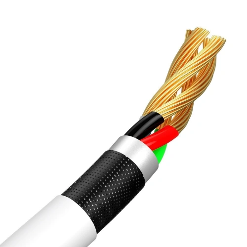 Kup Kabel micro USB do USB Baseus Simple Wisdom, 2.1A, 1.5m (bílý) 2ks. - BSU2080WHT - {ean13} - Sklep Home Screen