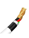 Kup Kabel micro USB do USB Baseus Simple Wisdom, 2.1A, 1.5m (bílý) 2ks. - BSU2080WHT - {ean13} - Sklep Home Screen