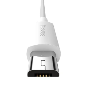 Kup Micro USB kábel USB Baseus Simple Wisdom, 2.1A, 1.5m (fehér) 2db. - BSU2080WHT - {ean13} - Sklep Home Screen