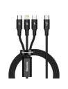 Kup Kabel USB-C 3w1 Baseus Rapid Series, micro USB / Lightning / USB-C, 20W, 1,5m (czarny) - BSU2081BLK - {ean13} - Sklep Home Screen
