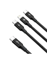 Kup Kabel USB-C 3w1 Baseus Rapid Series, micro USB / Lightning / USB-C, 20W, 1,5m (czarny) - BSU2081BLK - {ean13} - Sklep Home Screen