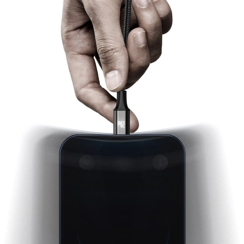 Kup Cablul USB-C 3 în 1 Baseus Rapid Series, micro USB / Lightning / USB-C, 20W, 1,5m (negru) - BSU2081BLK - {ean13} - Sklep Home Screen