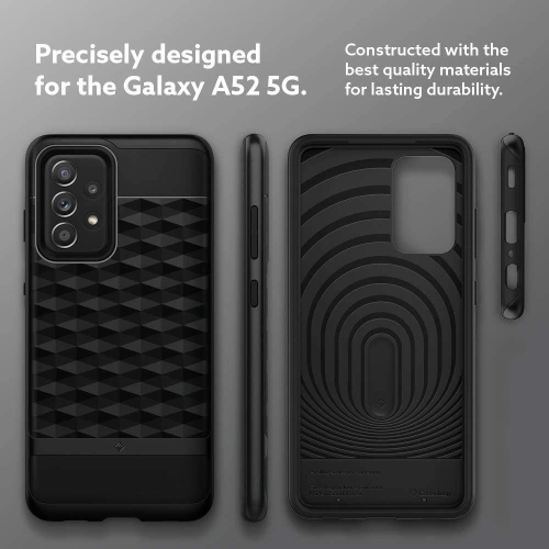 Kup Etui Caseology Parallax Samsung Galaxy A52/A52s Matt Fekete - CSL001BLK - {ean13} - Sklep Home Screen